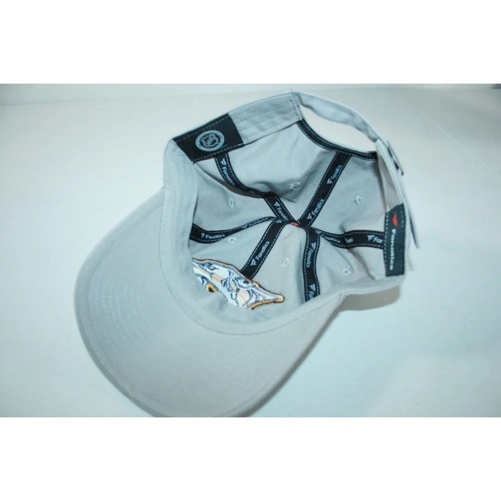 Nashville Predators‎ Fanatics Strap Back Adjustable Gray NHL Hat Cap